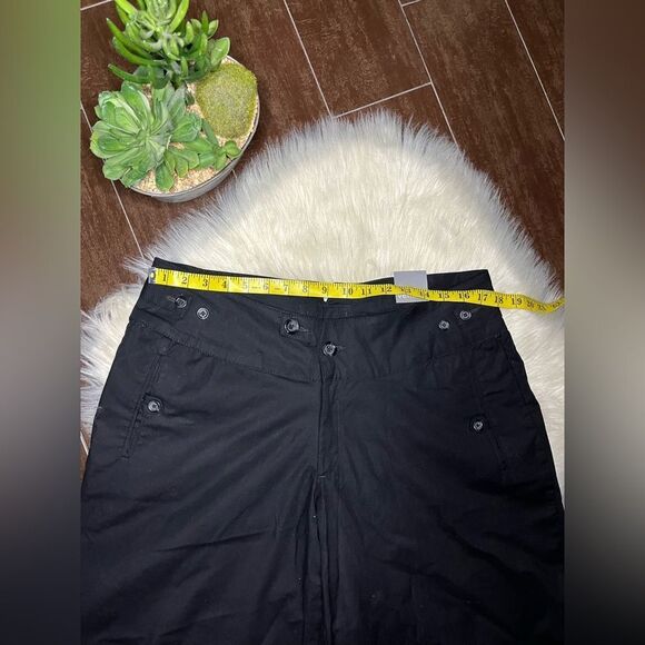 Lane Bryant Venezia black pedal pushers sz 16 - Picture 5 of 7